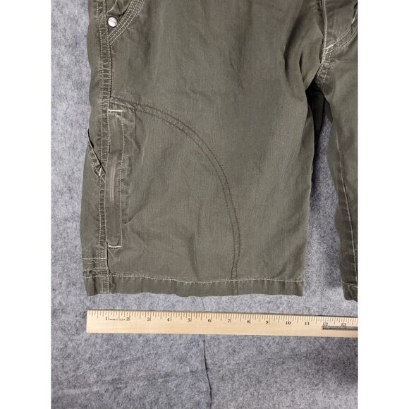 Kuhl Cargo Shorts Men's 30 Vintage Patina Hiking 11" Inseam Zip Pocket - Picture 7 of 7